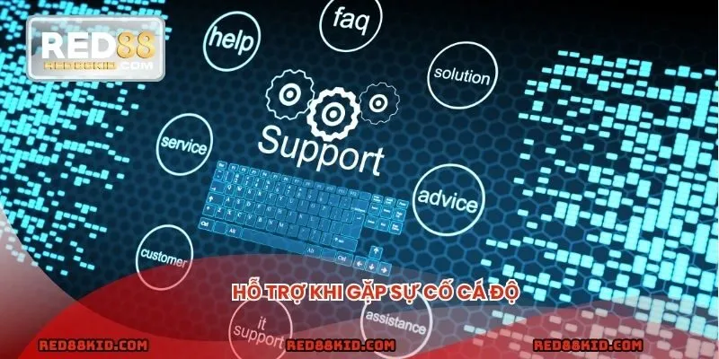 Kết nối với bên dịch vụ khi gặp rắc rối trong việc đặt độ
