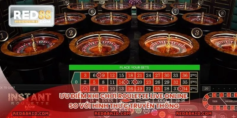 Điểm mạnh khi tham gia Roulette